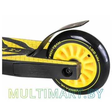 Самокат Tech Team Vespa XL 2021 (черный/желтый) картинка 5